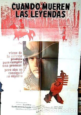 Medalhas tem&aacute;ticas: cuando mueren las leyendas poster afiche cine original