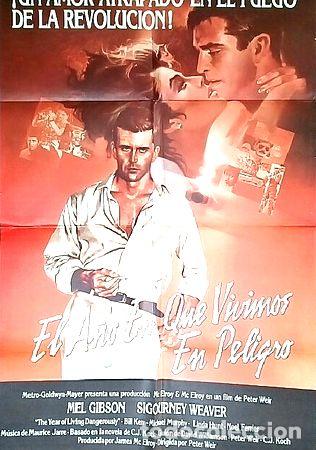 Medalhas tem&aacute;ticas: el ano en que vivimos en peligro poster afiche cine original