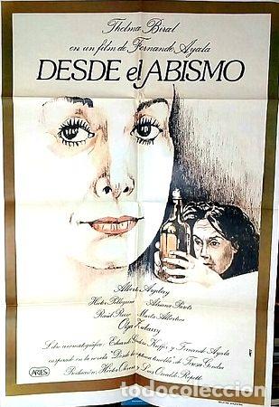 Medalhas tem&aacute;ticas: dede el abismo poster afiche cine original