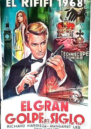 Medalhas tem&aacute;ticas: el gran golpe del siglo poster afiche cine original