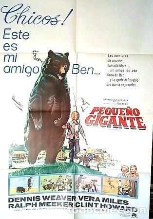 Medalhas tem&aacute;ticas: pequeno gigante poster pelicula afiche cine original