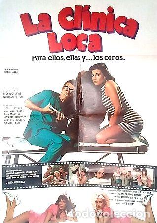 Medalhas tem&aacute;ticas: la clinica loca afiche cine original