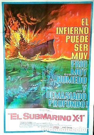 Medalhas tem&aacute;ticas: el submarino x 1 poster afiche cine original
