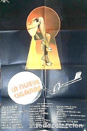 Medalhas tem&aacute;ticas: la nueva cigarra pelicula poster afiche cine original