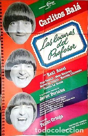 Medallas tem&aacute;ticas: las locuras del profesor poster afiche cine original