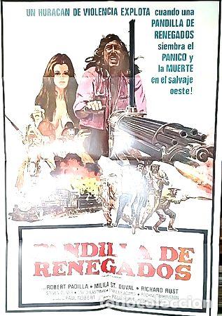 Medaglie tematiche: pandilla de renegados poster afiche cine original
