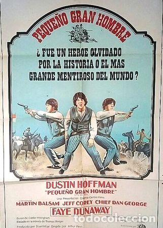 Medaglie tematiche: pequeno gran hombre dustin hoffman afiche cine original