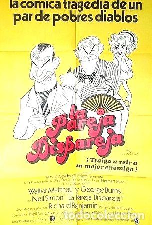 Medaglie tematiche: la pareja dispareja poster pelicula afiche cine original