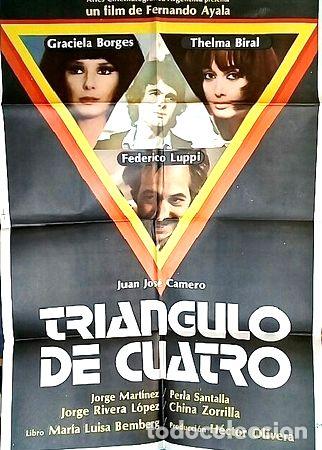 Medaglie tematiche: triangulo de cuatro pelicula poster afiche cine original