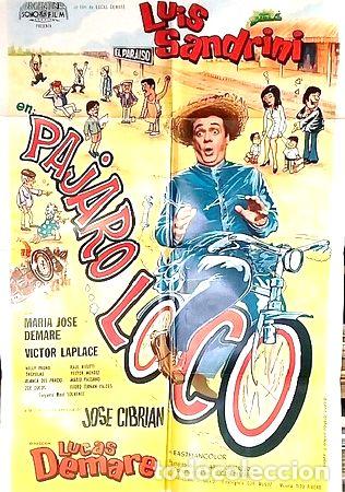 Thematic medals: pajaro loco luis sandrini poster afiche cine original