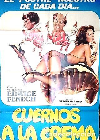 Thematic medals: cuernos a la crema poster afiche cine original
