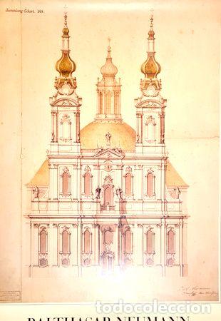 Thematic medals: poster arquitectonico balthasar neumann 70 x 1 metro