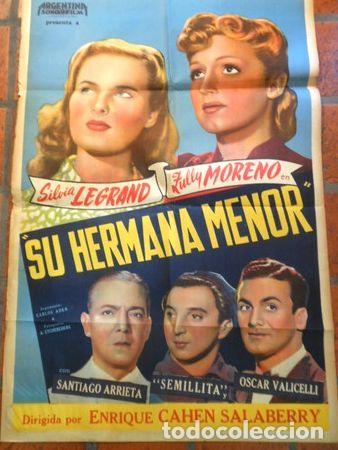 Medallas tem&aacute;ticas: afiche de cine su hermana menor silvia legrand n46