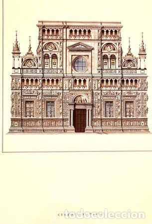 Thematic medals: poster arquitectonico certosa di pavia 60 x 80