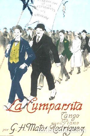 Thematic medals: poster tapa partitura tango afiche la cumparsita lamina