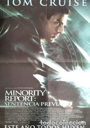 Thematic medals: afiche original minority report philip dick spielberg