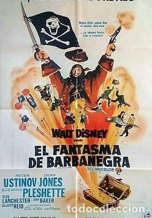 Thematic medals: el fantasma de barbanegra afiche cine original