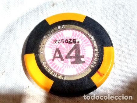 Medallas tem&aacute;ticas: ficha de casino a4 - Foto 1