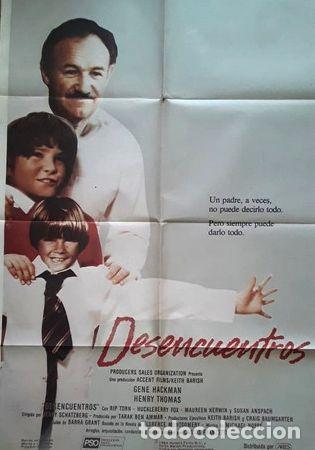 Thematische Medaillen: afiche cine desencuentros gene hackman henry thomas 1984