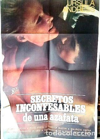Medallas tem&aacute;ticas: secretos inconfesables de una azafata afiche cine original