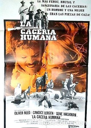 Medallas tem&aacute;ticas: la caceria humana afiche cine original