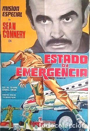 Medallas tem&aacute;ticas: sean connery estado de emergencia afiche cine original