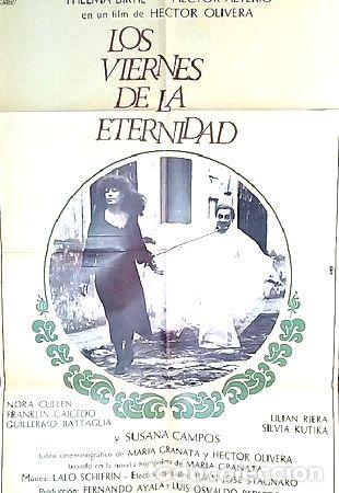 Medallas tem&aacute;ticas: los viernes de la eternidad poster afiche cine original