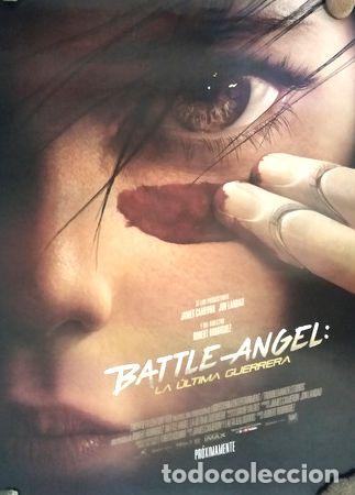 Medallas tem&aacute;ticas: afiche alita battle angel robert rodriguez original cine