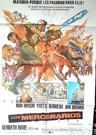 Thematische Medaillen: los mercenarios poster afiche cine original