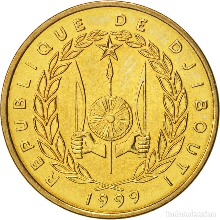 Medalhas tem&aacute;ticas: [#416700] Yibuti, 10 Francs, 1999, FDC, Aluminio - bronce