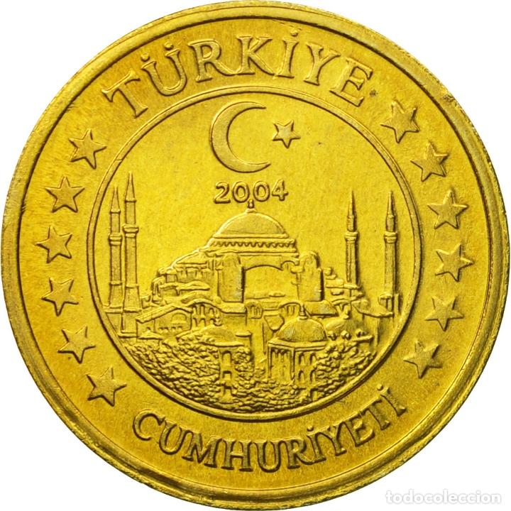 Medalhas tem&aacute;ticas: [#434430] Turqu&iacute;a, Medal, Essai 10 cents, 2004, SC, Lat&oacute;n