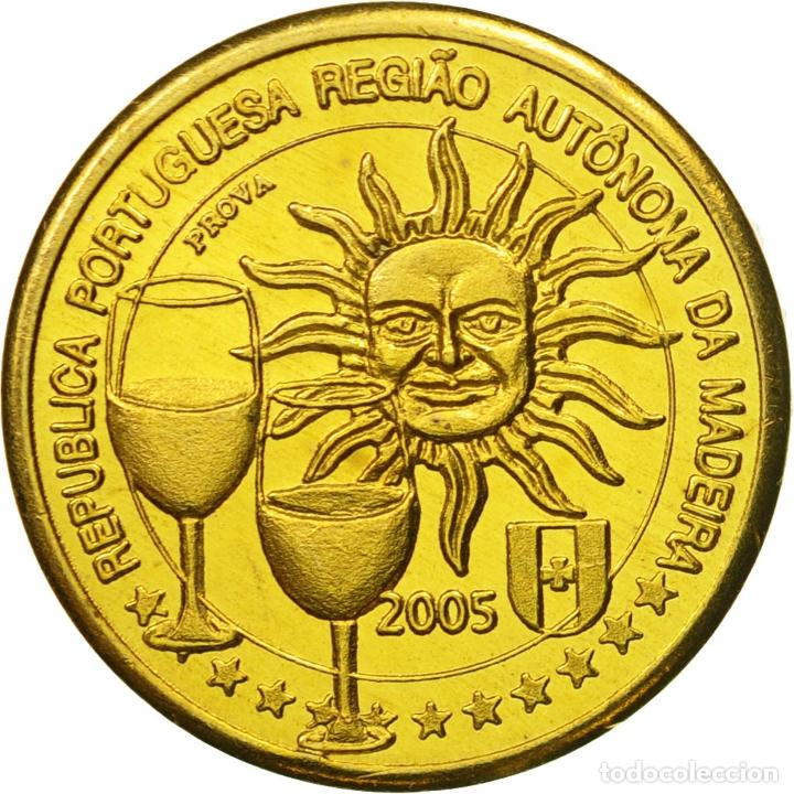 Medalhas tem&aacute;ticas: [#434518] ARCHIPI&Eacute;LAGO DE MADEIRA, Medal, Essai 10 cents, 2005, SC, Lat&oacute;n