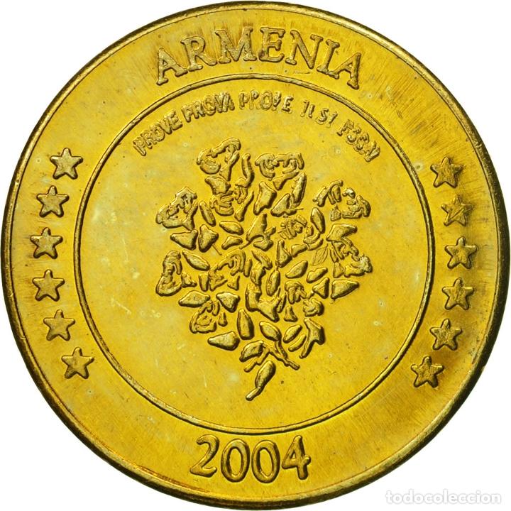 Medalhas tem&aacute;ticas: [#434560] Armenia, Medal, Essai 50 cents, 2004, SC, Lat&oacute;n