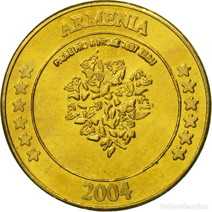 Medalhas tem&aacute;ticas: [#434558] Armenia, Medal, Essai 10 cents, 2004, SC, Lat&oacute;n