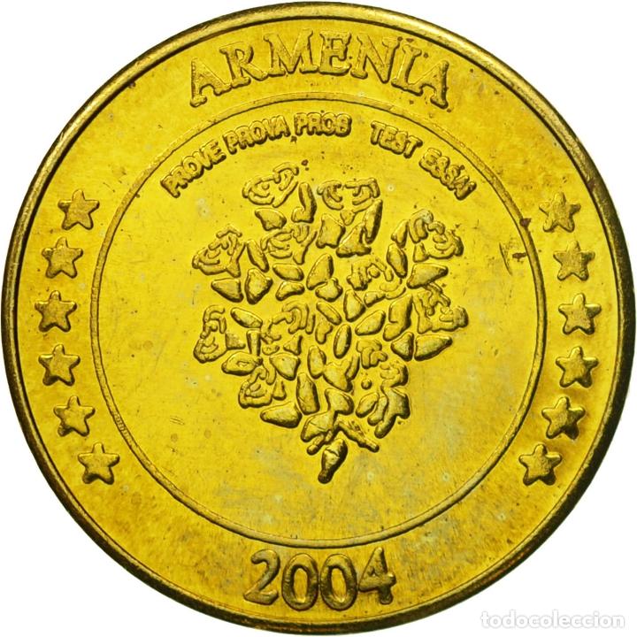 Medalhas tem&aacute;ticas: [#434559] Armenia, Medal, Essai 20 cents, 2004, SC, Lat&oacute;n