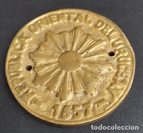 Medalhas tem&aacute;ticas: MEDALLA REP&Uacute;BLICA ORIENTAL DEL URUGUAY 1857 MEDALLA-633