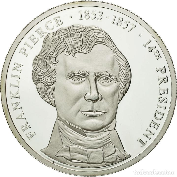 Medalhas tem&aacute;ticas: [#554632] Estados Unidos de Am&eacute;rica, medalla, Les Pr&eacute;sidents des Etats-Unis, Franklin