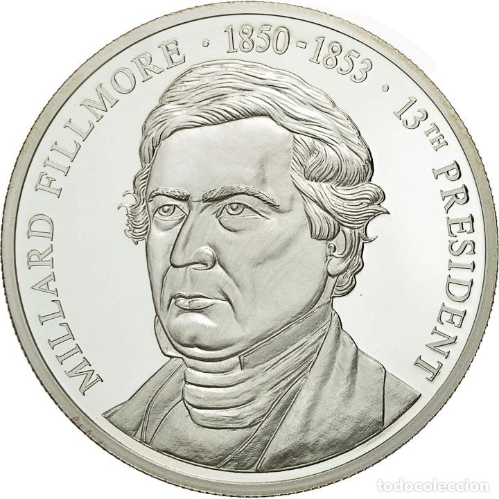 Medalhas tem&aacute;ticas: [#554642] Estados Unidos de Am&eacute;rica, medalla, Les Pr&eacute;sidents des Etats-Unis, M.