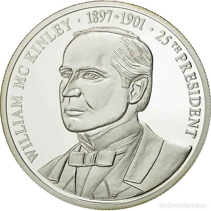 Medalhas tem&aacute;ticas: [#554656] Estados Unidos de Am&eacute;rica, medalla, Les Pr&eacute;sidents des Etats-Unis, W. Mac