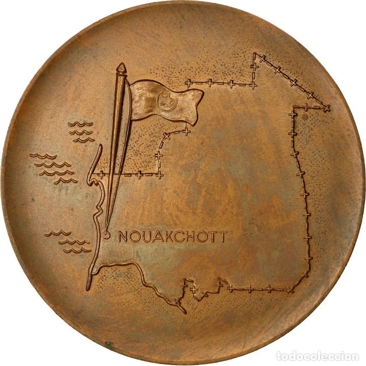 M&eacute;dailles th&eacute;matiques: [#556166] Mauritania, medalla, F&ecirc;tes de l'Ind&eacute;pendance de la R&eacute;publique Islamique