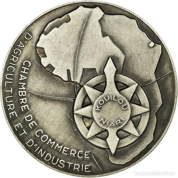 Medallas tem&aacute;ticas: [#713167] Rep&uacute;blica del Congo, medalla, Chambre de Commerce, Kouilou Niari, Pointe-Noire