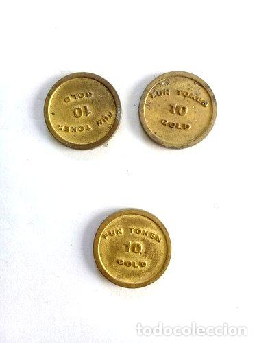 M&eacute;dailles th&eacute;matiques: token ficha x 100 tragamoneda