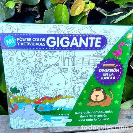 Medaglie tematiche: diversion en la jungla poster gigante con actividades