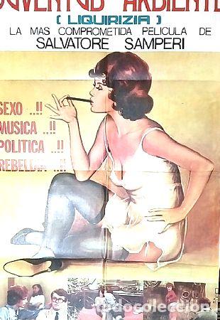 Medalhas tem&aacute;ticas: juventud ardiente poster pelicula afiche cine original