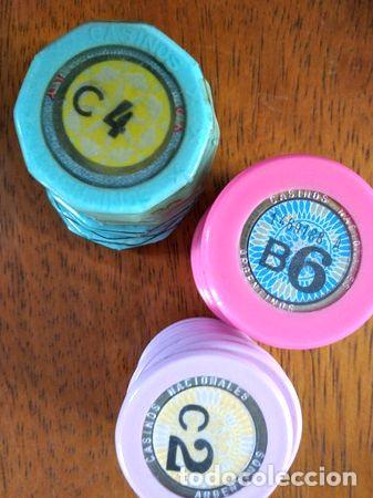 Medalhas tem&aacute;ticas: lote 30 antiguas fichas casinos nac argentinos c4 b6 c2