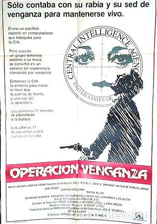 Medalhas tem&aacute;ticas: operacion venganza poster afiche cine original