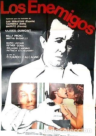 Medalhas tem&aacute;ticas: los enemigos pelicula poster afiche cine original