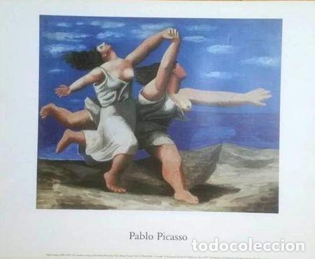 Medalhas tem&aacute;ticas: lamina poster de picasso degas y soldi