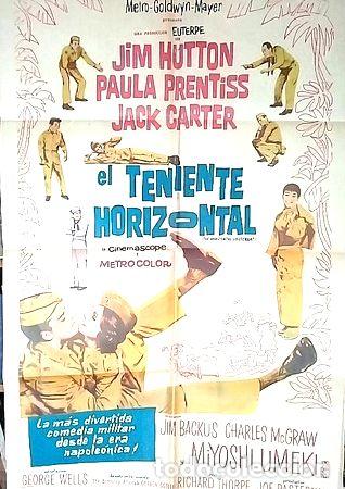 Medalhas tem&aacute;ticas: el teniente horizontal poster afiche cine original