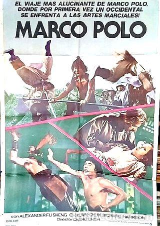 Medalhas tem&aacute;ticas: marco polo poster afiche cine original